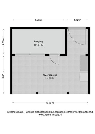 Floorplan - Resedastraat 6, 7906 LG Hoogeveen